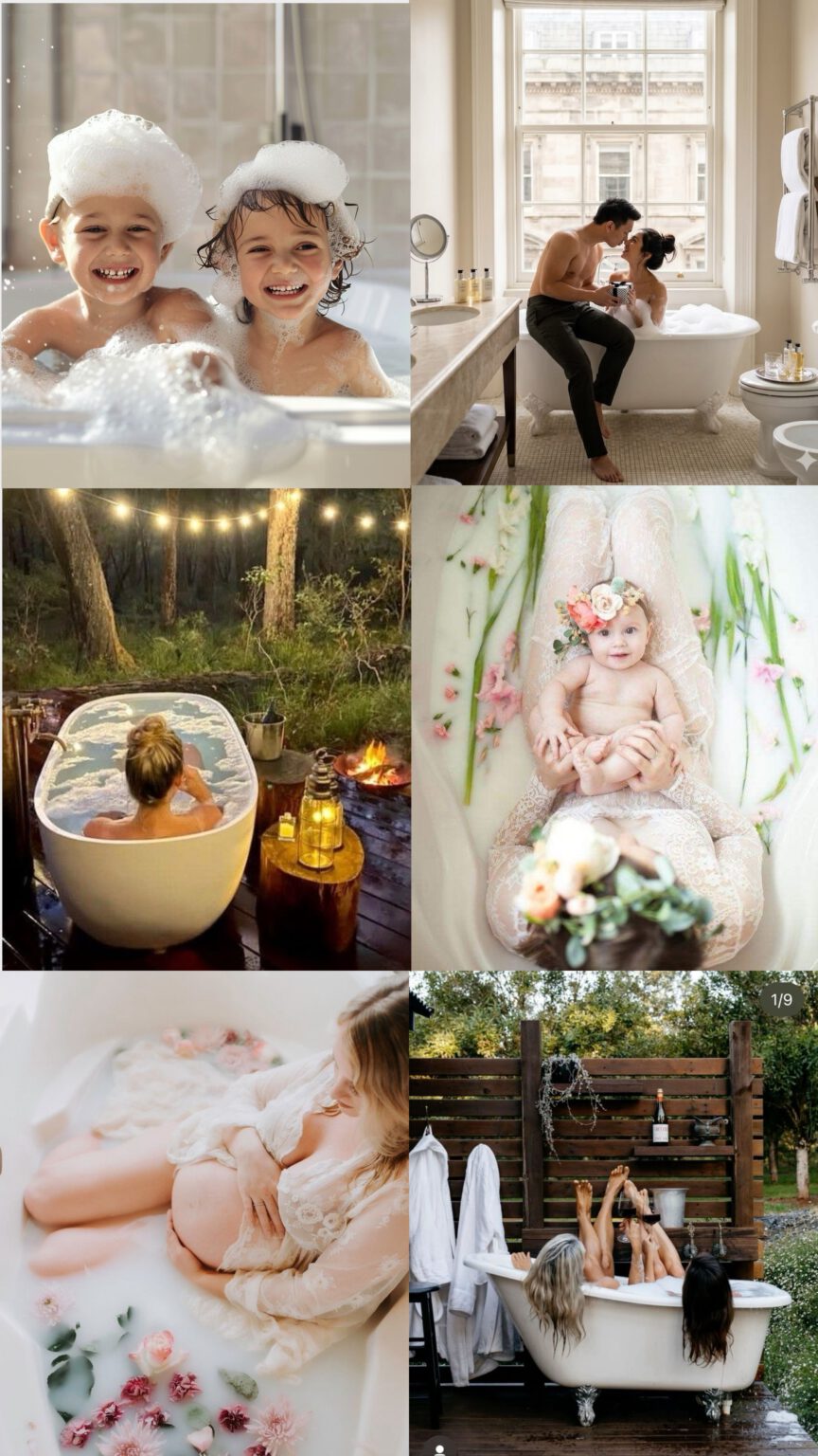 pinterest instiration badewannenshootings