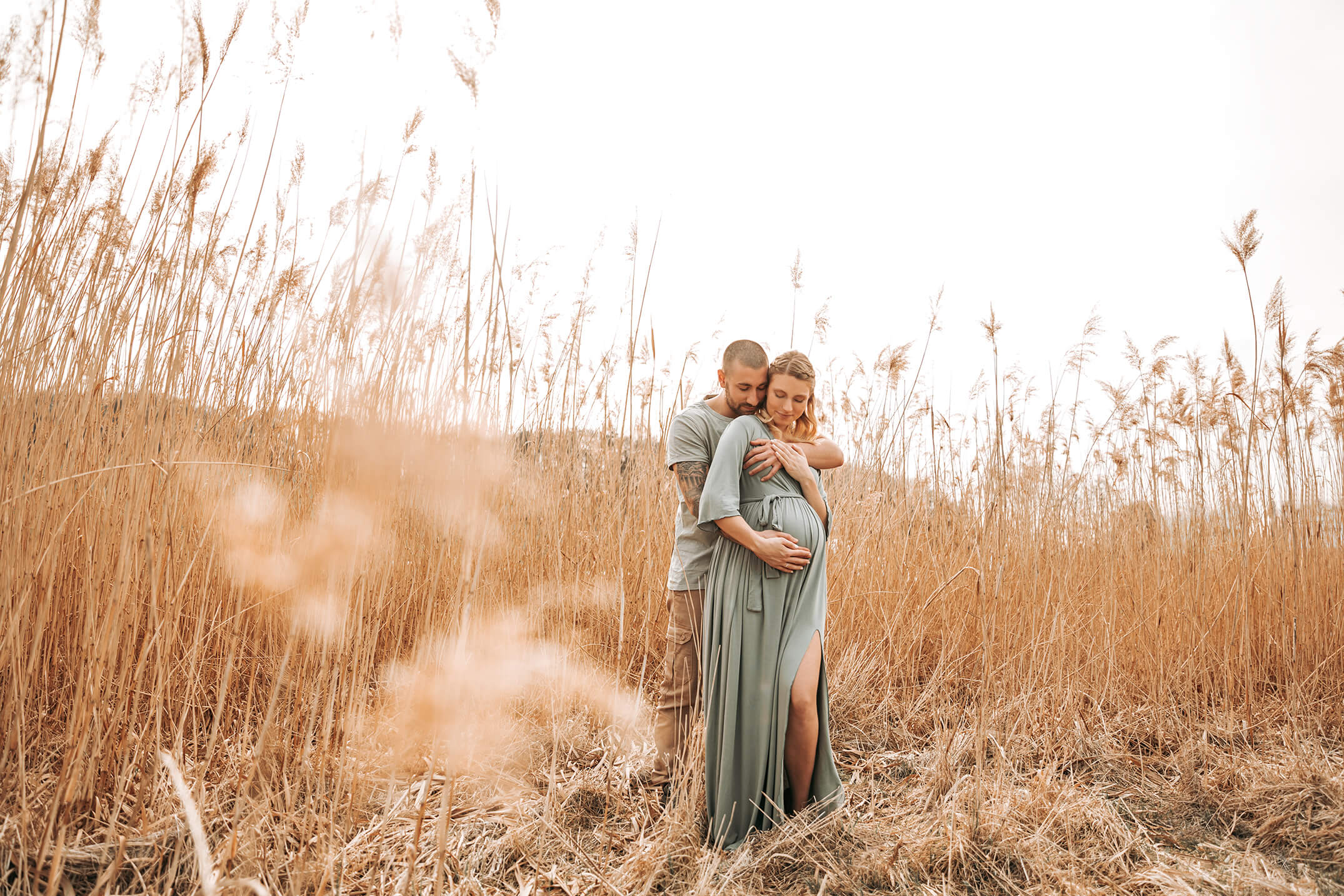 Babybauch Schwanger Fotografie Familienfoto Bildgefühle Odenwald