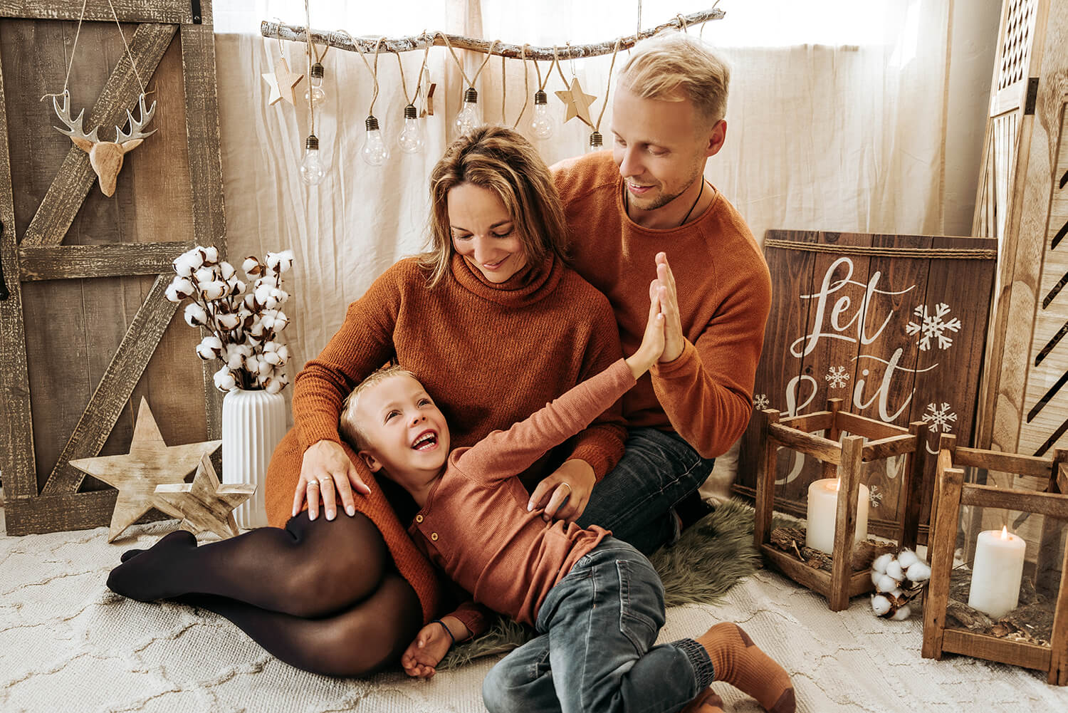 Weihnachts Fotografie Familienfoto Bildgefühle Odenwald